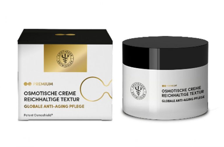 Osmotische Creme · Reichhaltige Textur — Globale Anti-Aging Pflege