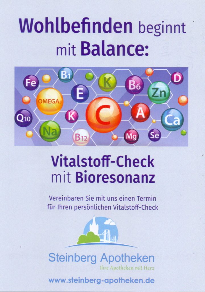 Vitalstoff prüfen